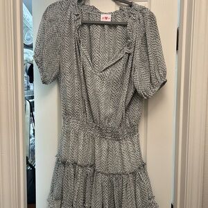 Buddy Love Black and White Mini Dress